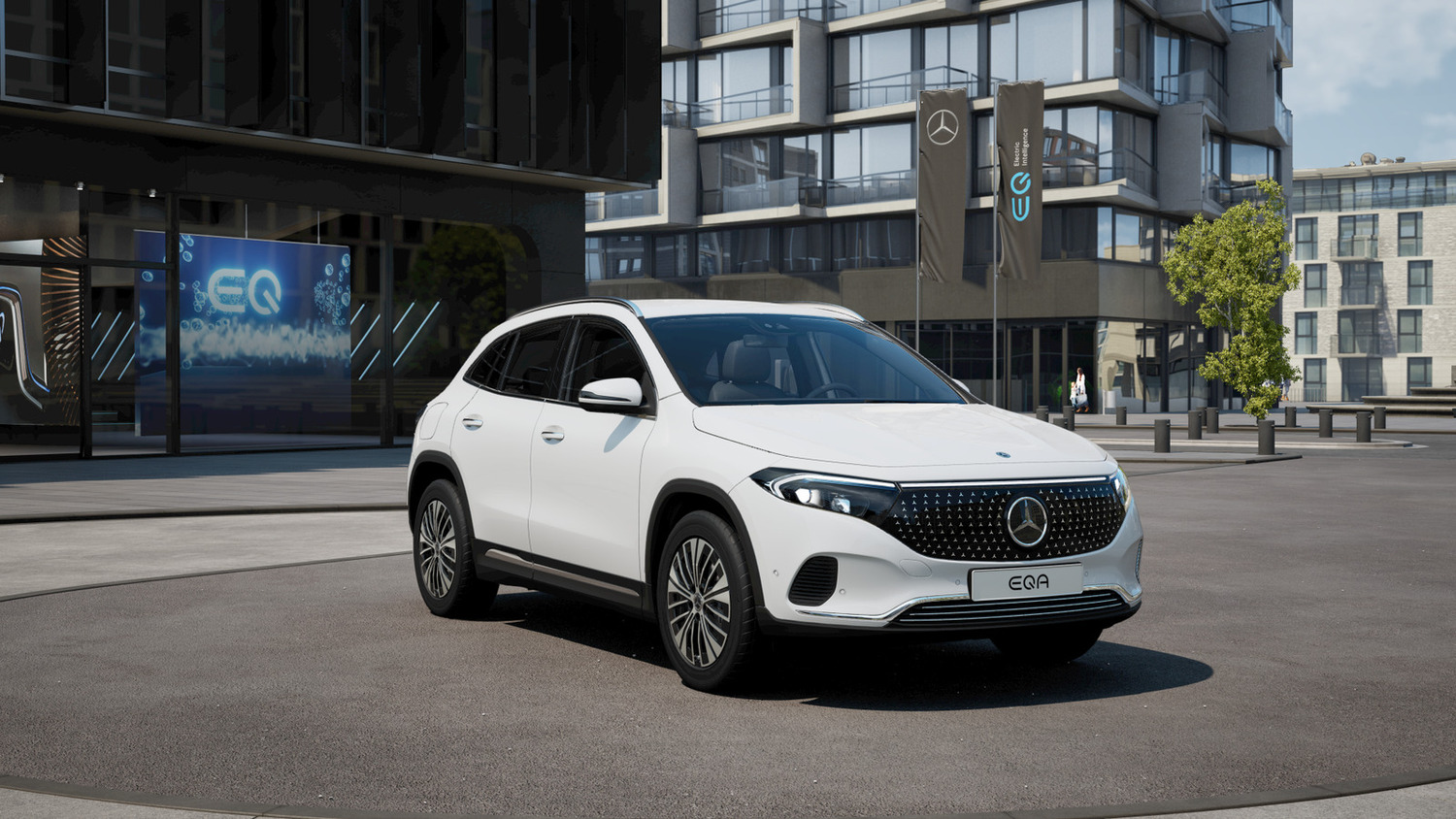 heti ajoon Mercedes-Benz EQA