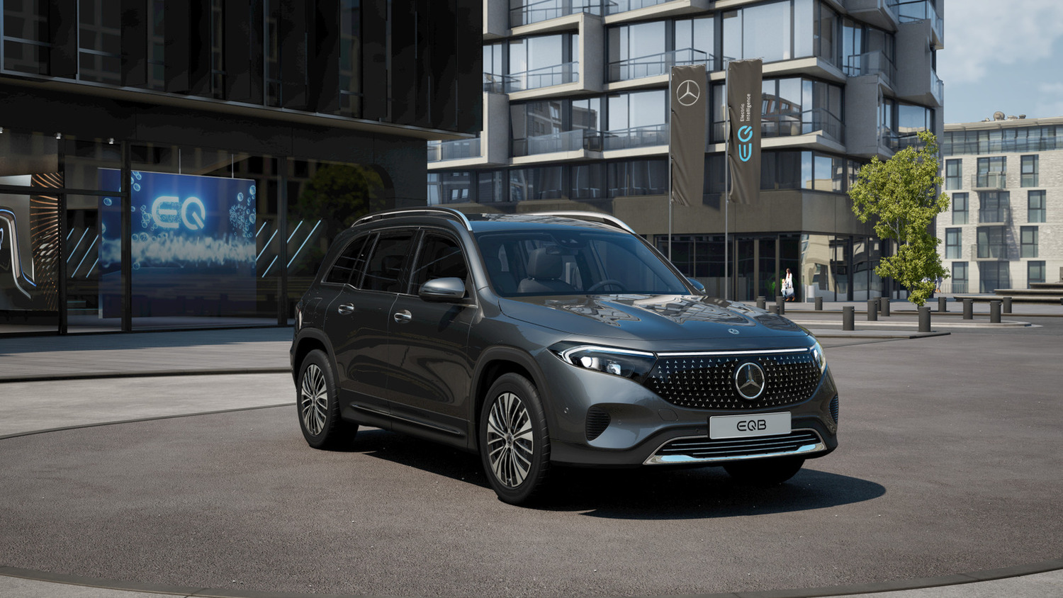 heti ajoon Mercedes-Benz EQB