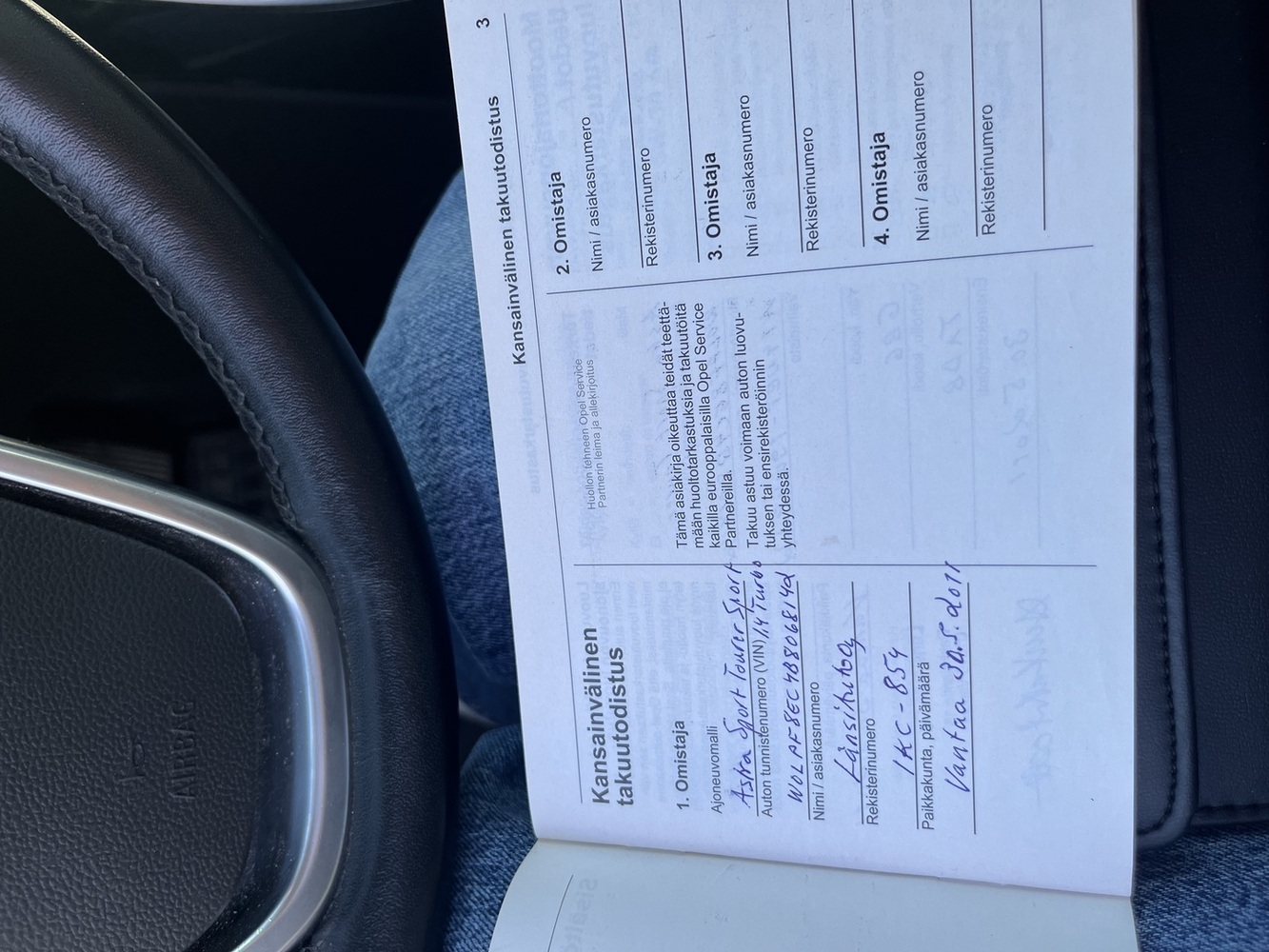 Opel Astra vaihtoauto