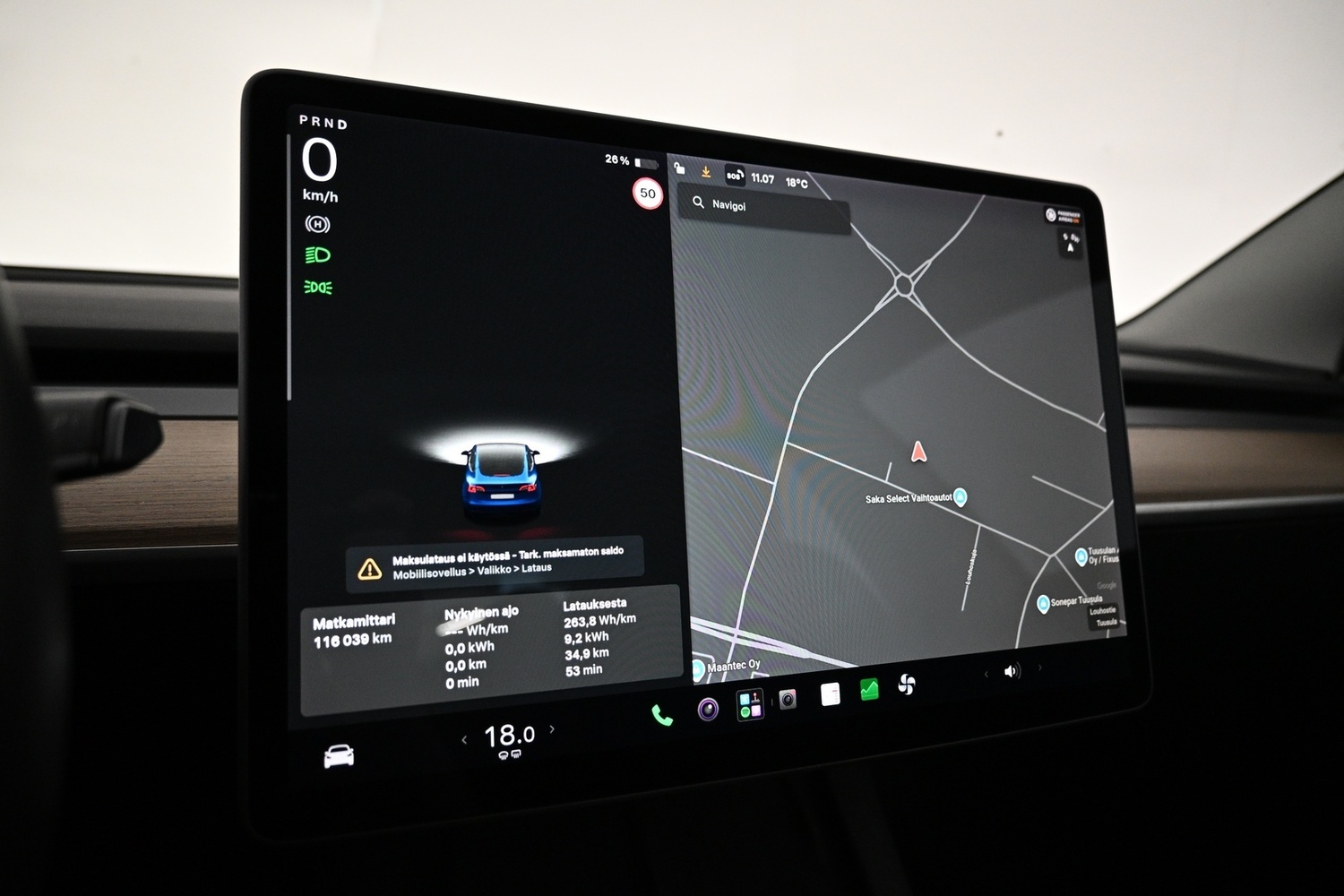 Tesla Model 3 vaihtoauto