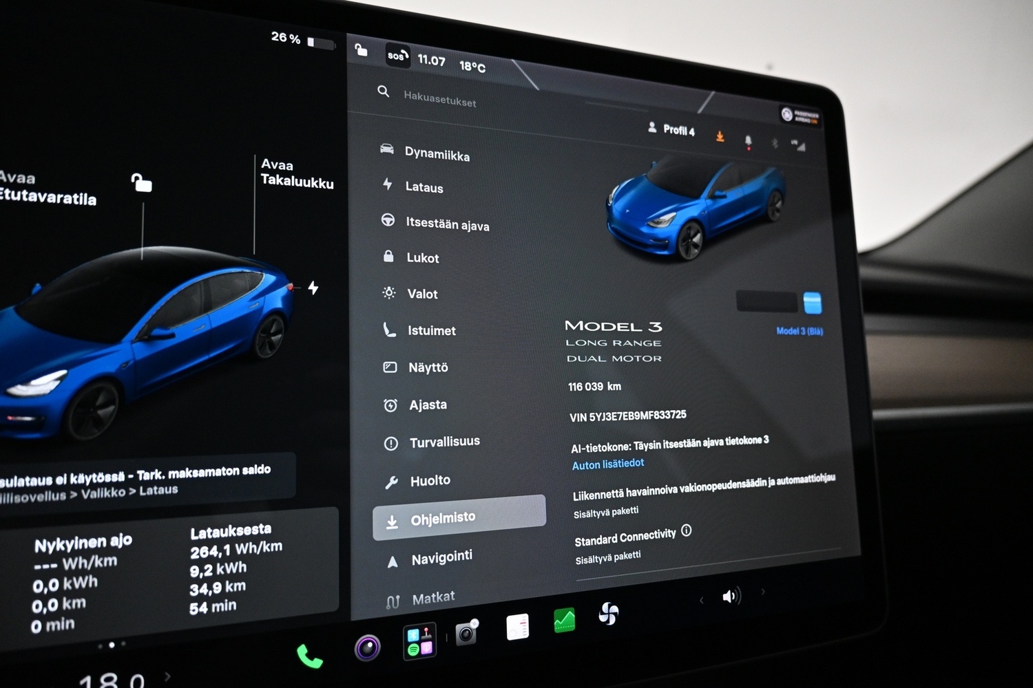 Tesla Model 3 vaihtoauto