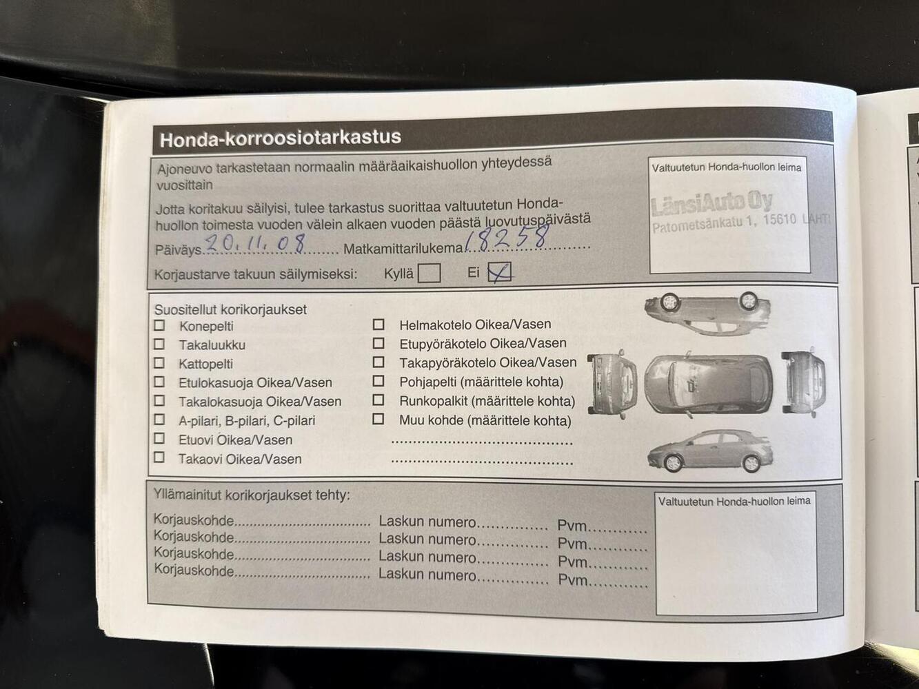 Honda Civic vaihtoauto