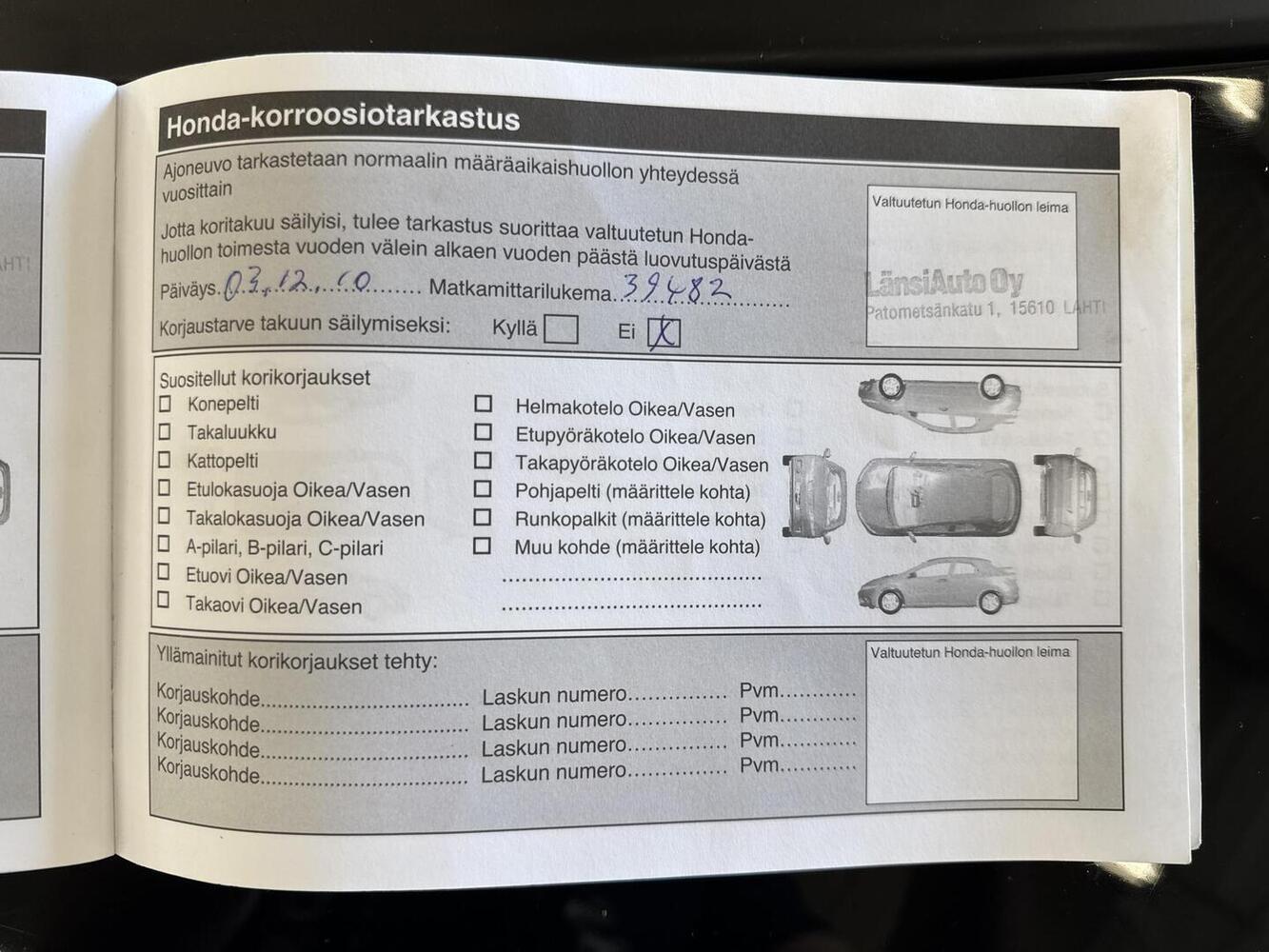 Honda Civic vaihtoauto