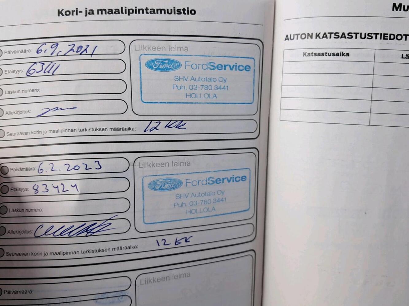 Ford Focus vaihtoauto