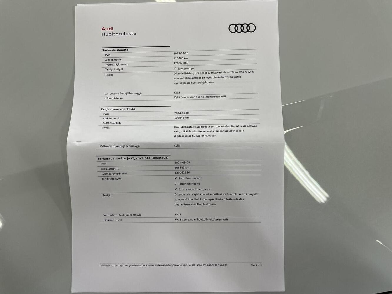 Audi Q8 vaihtoauto