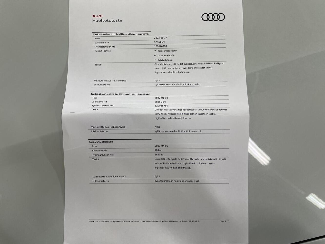 Audi Q8 vaihtoauto