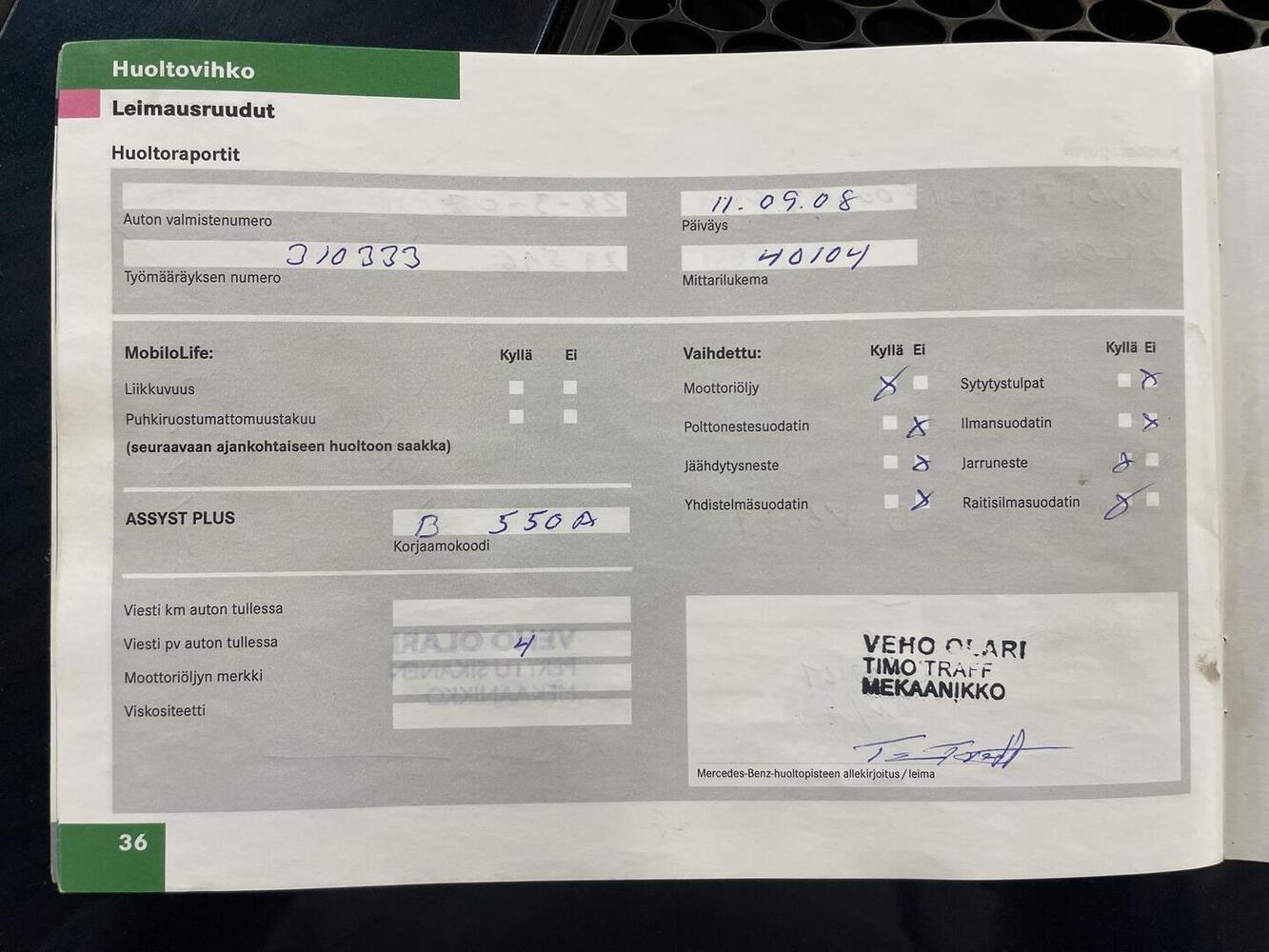 Mercedes-Benz SLK vaihtoauto