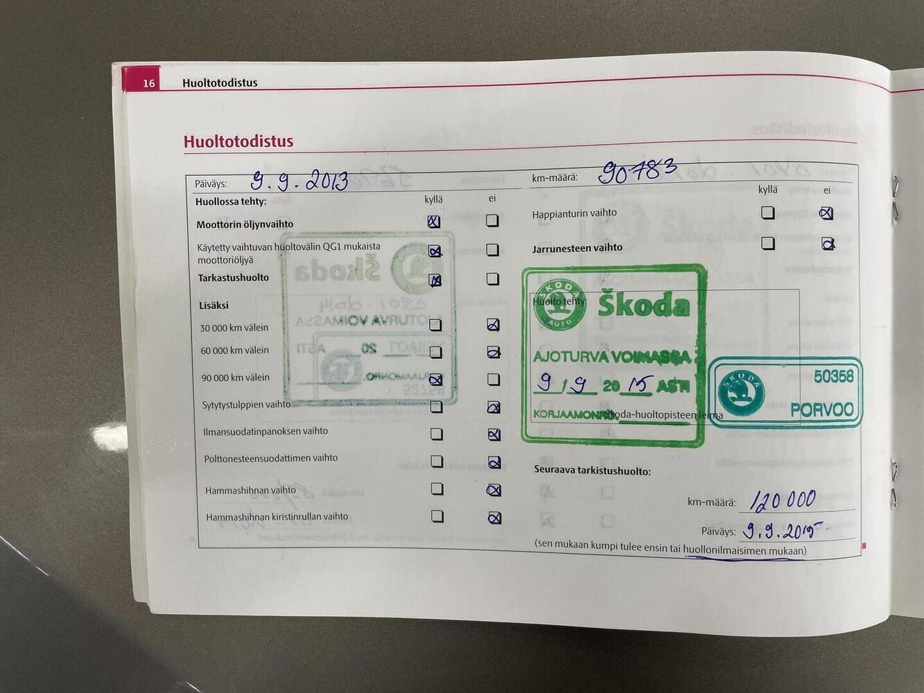 Skoda Roomster vaihtoauto