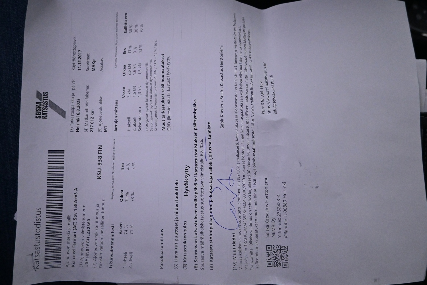 Kia Ceed vaihtoauto