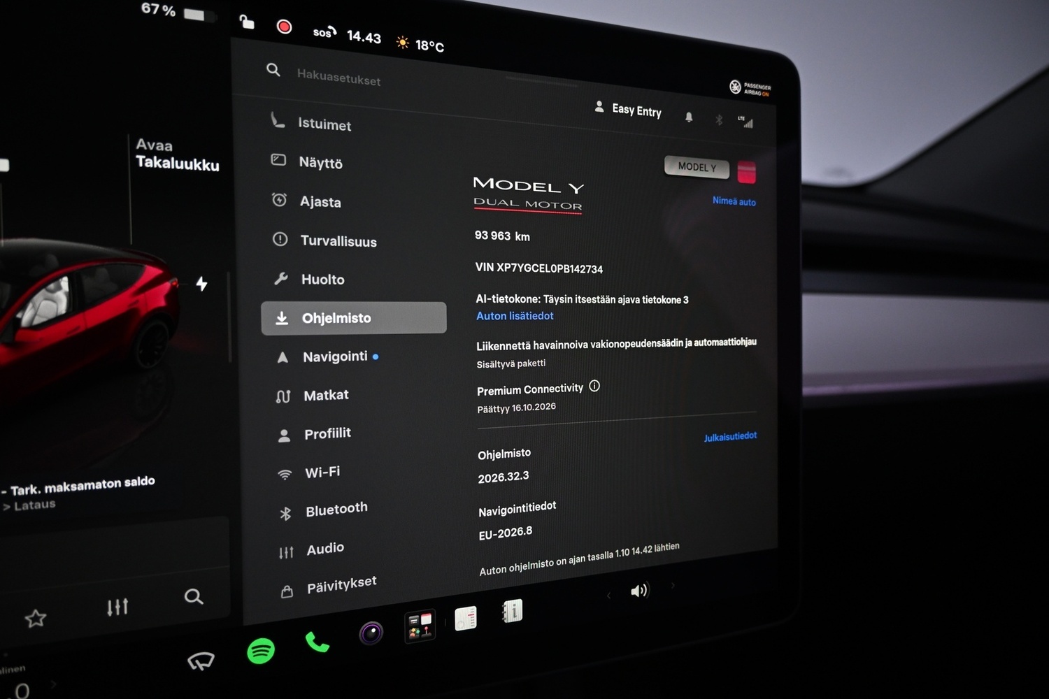 Tesla Model Y vaihtoauto