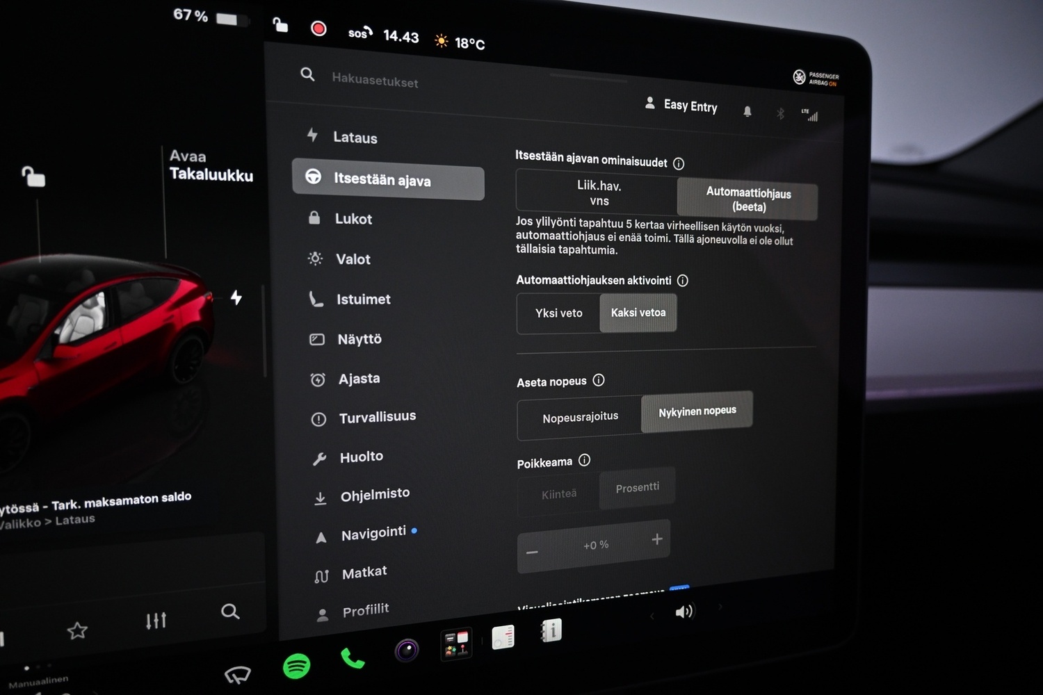 Tesla Model Y vaihtoauto