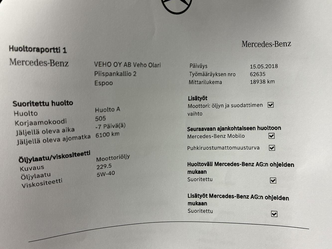 Mercedes-Benz E vaihtoauto