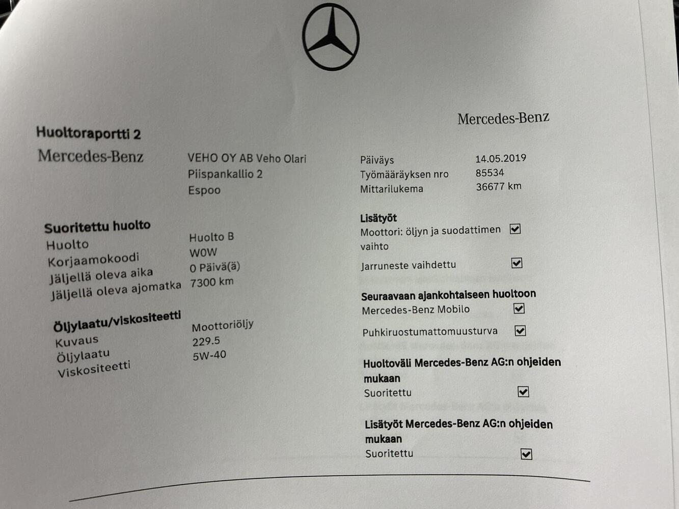 Mercedes-Benz E vaihtoauto