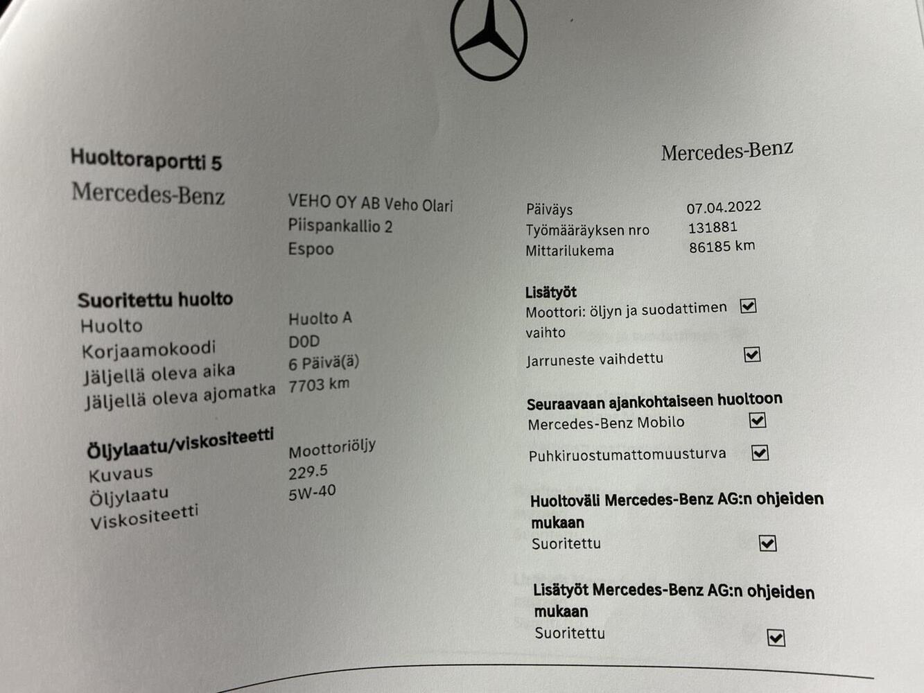 Mercedes-Benz E vaihtoauto