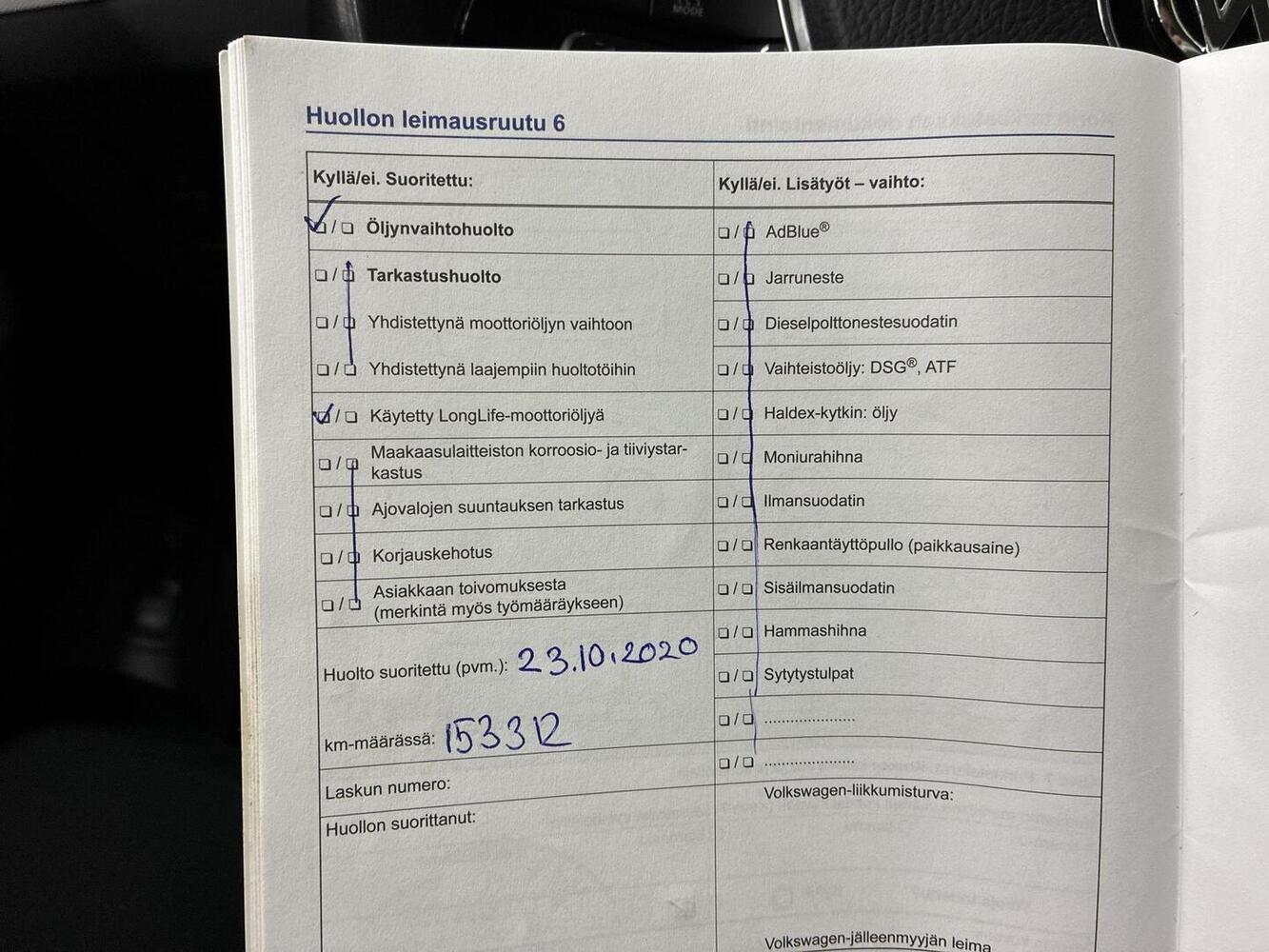 Volkswagen Passat vaihtoauto