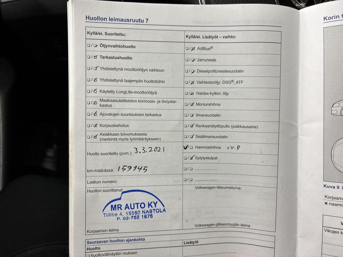 Volkswagen Passat vaihtoauto