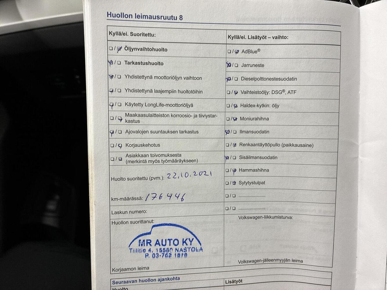 Volkswagen Passat vaihtoauto