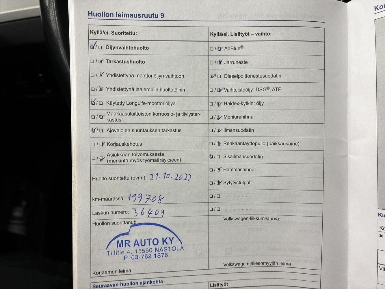 Volkswagen Passat vaihtoauto