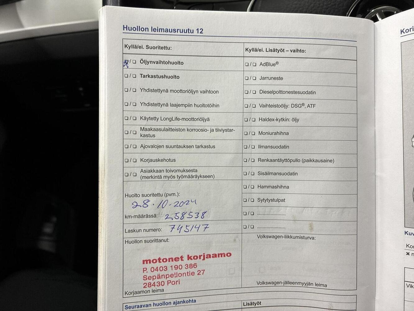 Volkswagen Passat vaihtoauto