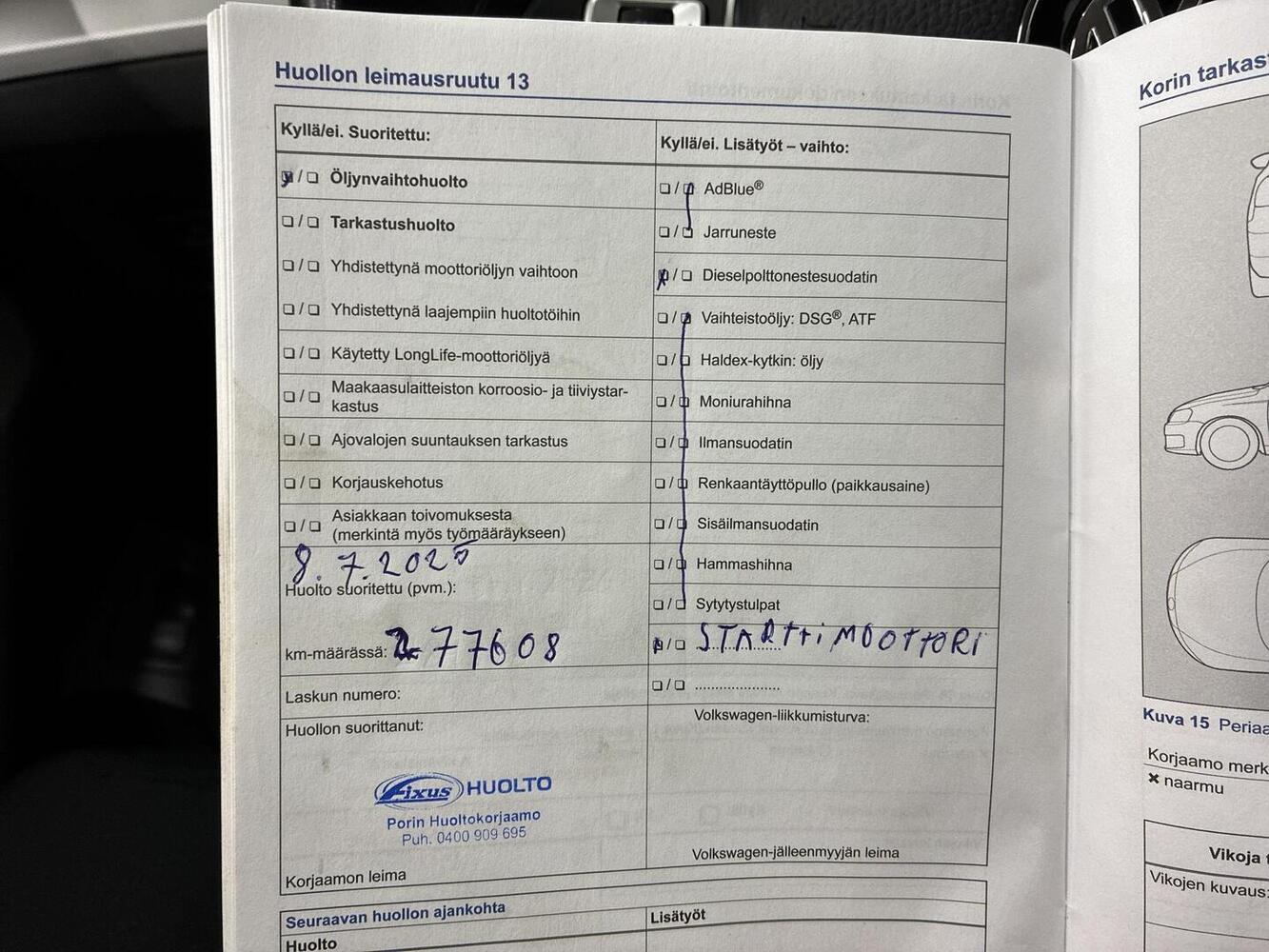 Volkswagen Passat vaihtoauto