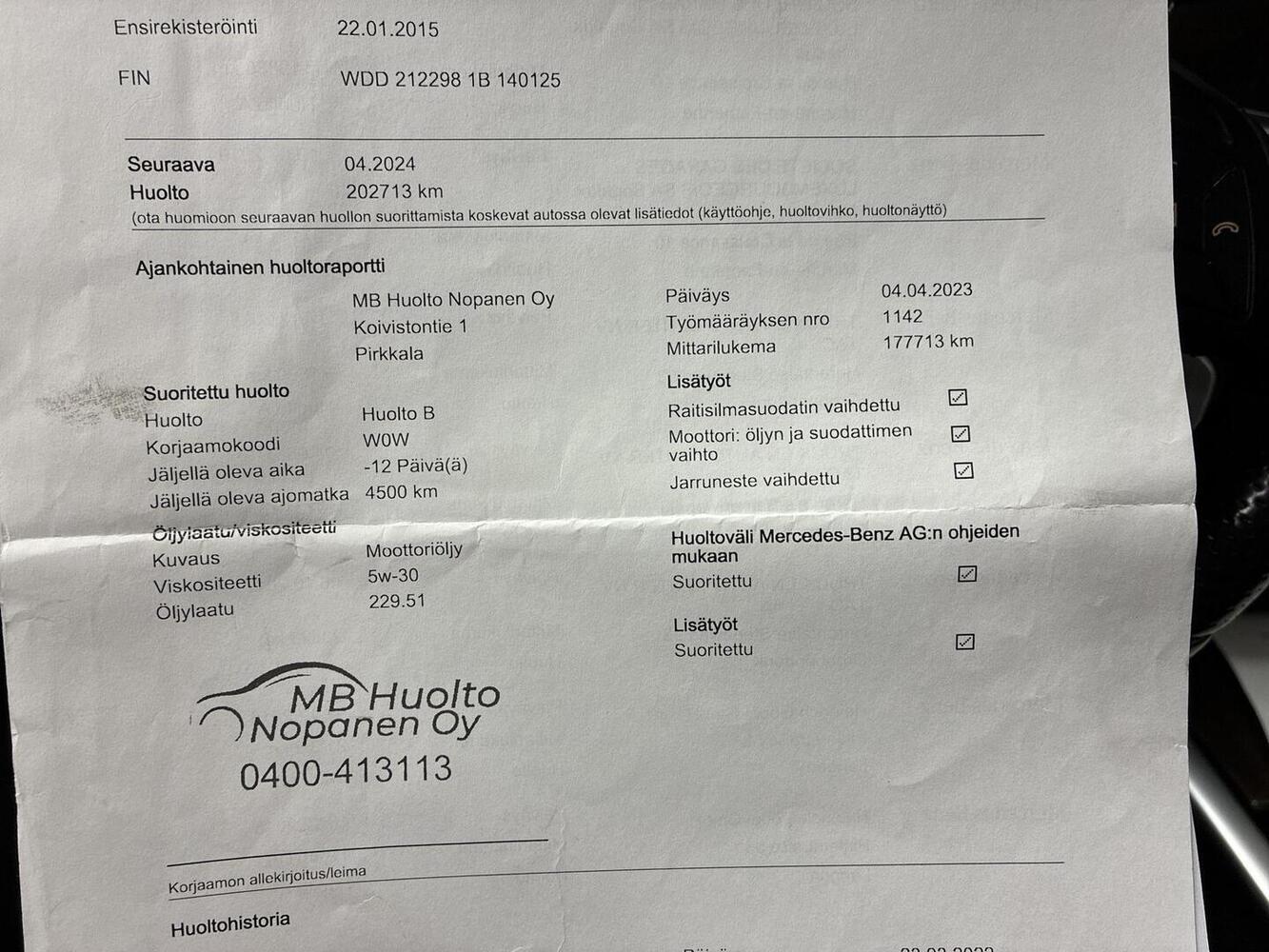 Mercedes-Benz E vaihtoauto