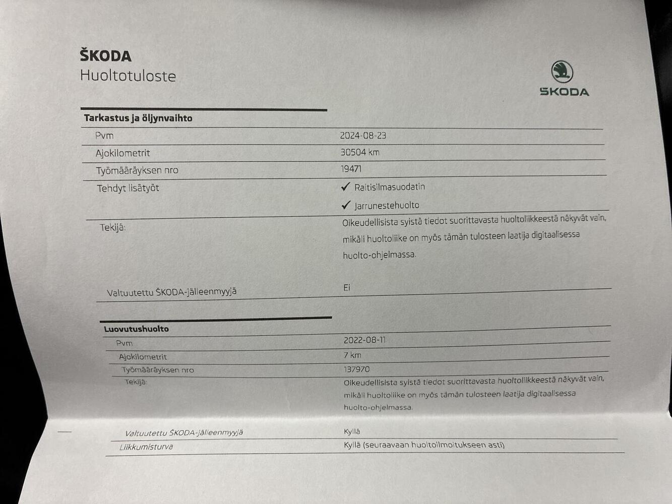 Skoda Scala vaihtoauto