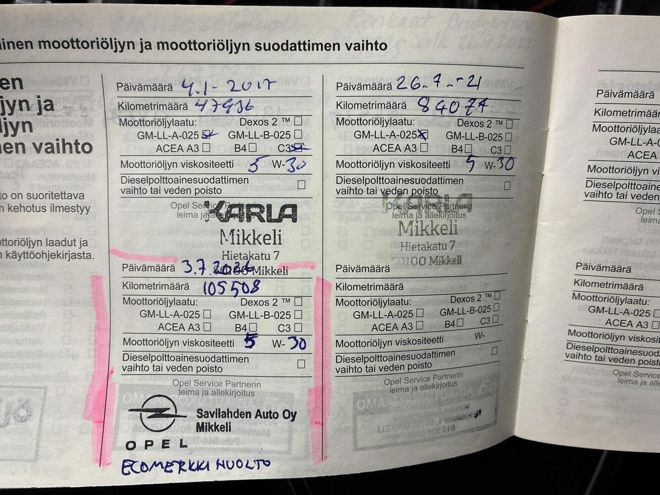 Opel Astra vaihtoauto