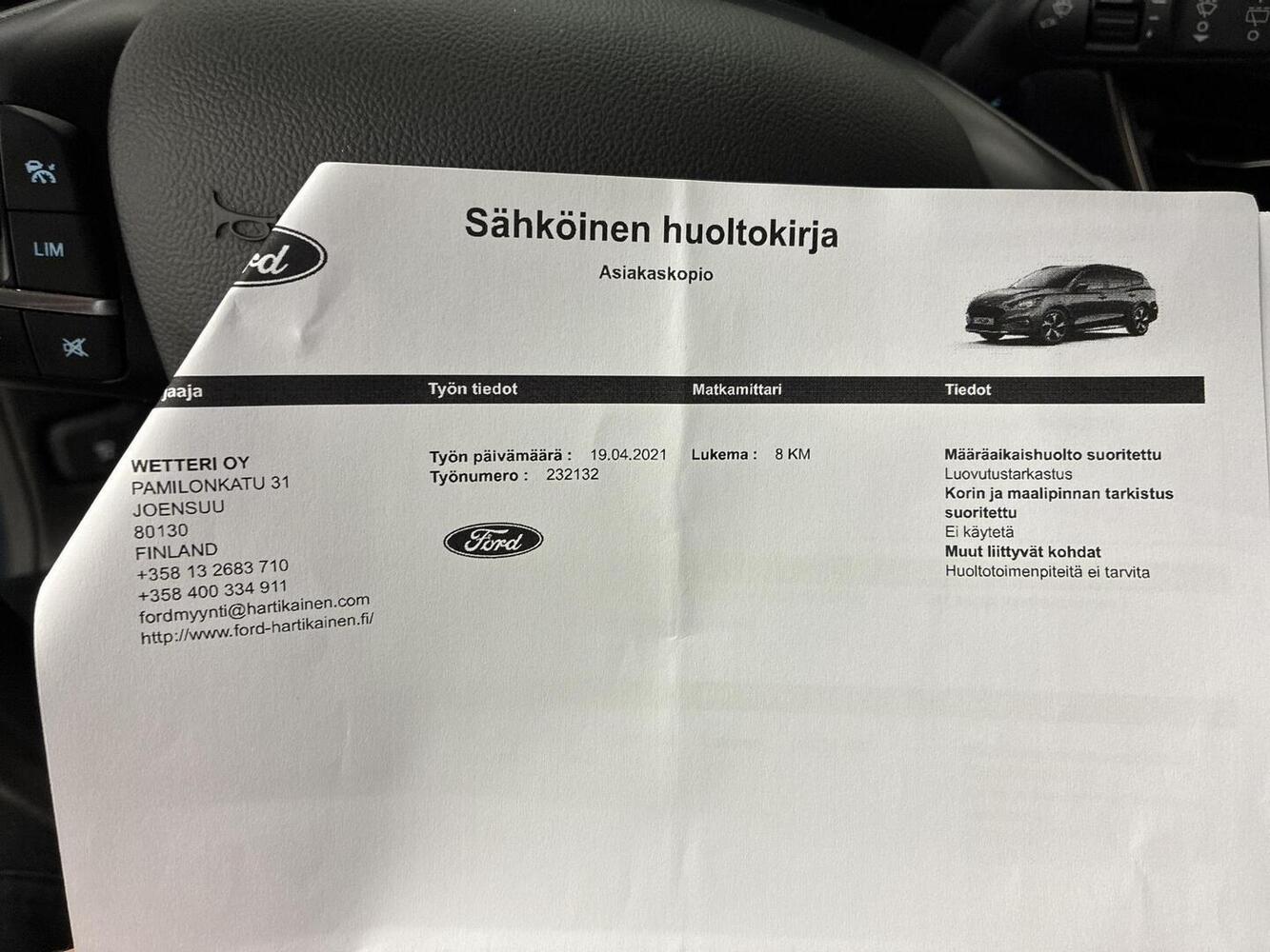 Ford Focus vaihtoauto