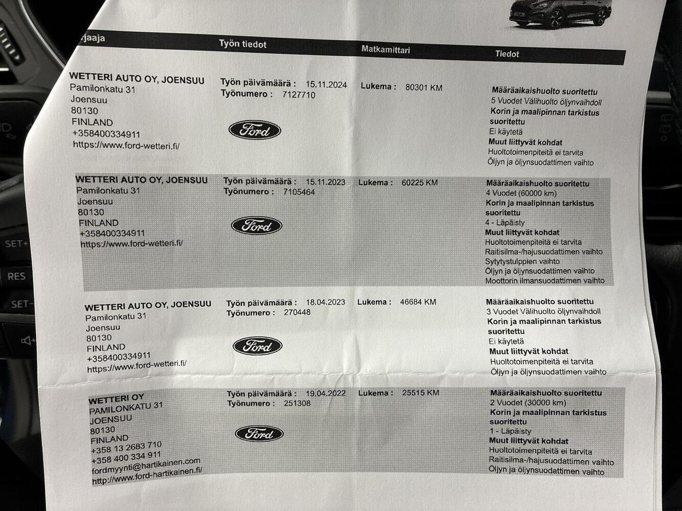 Ford Focus vaihtoauto