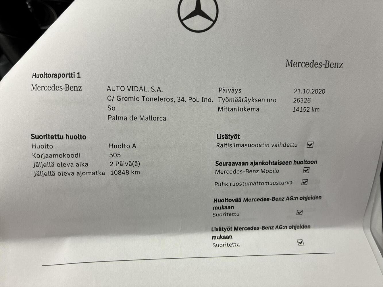 Mercedes-Benz EQC vaihtoauto