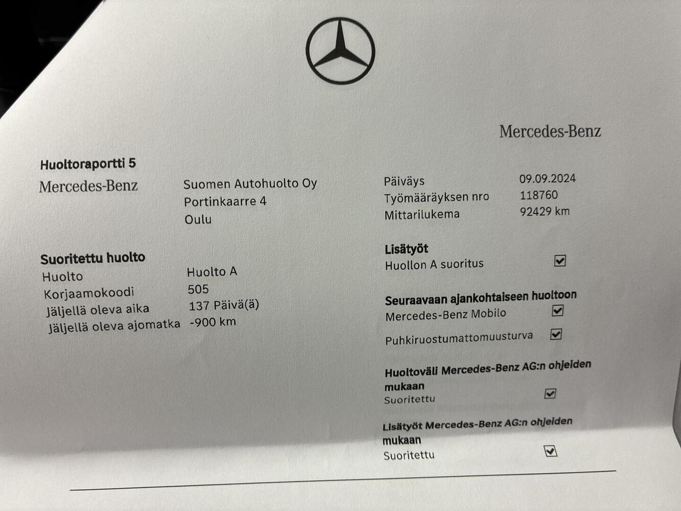 Mercedes-Benz EQC vaihtoauto