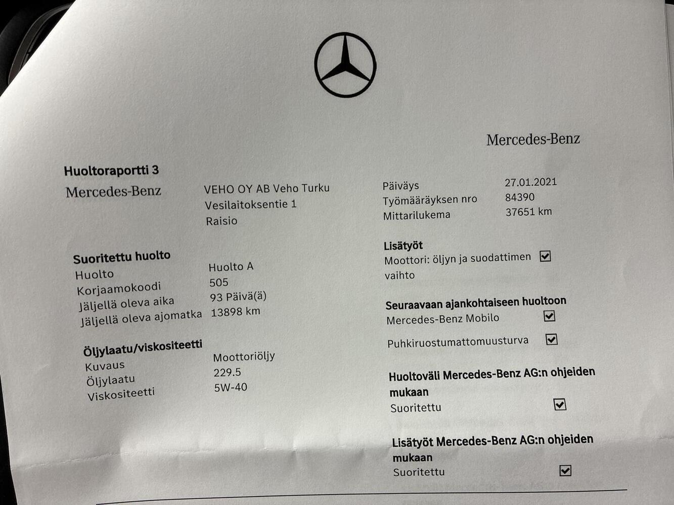 Mercedes-Benz GLC vaihtoauto