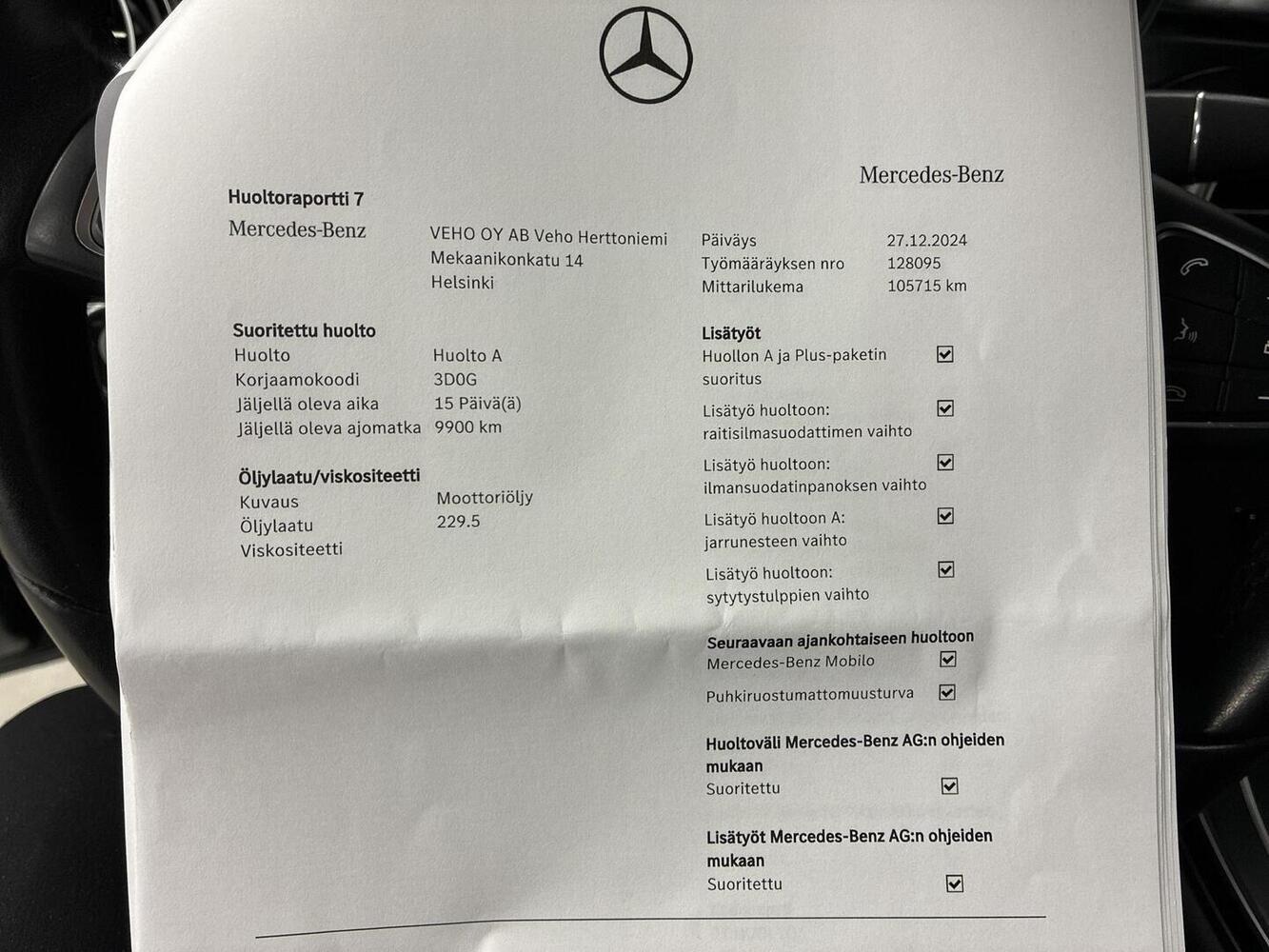 Mercedes-Benz GLC vaihtoauto