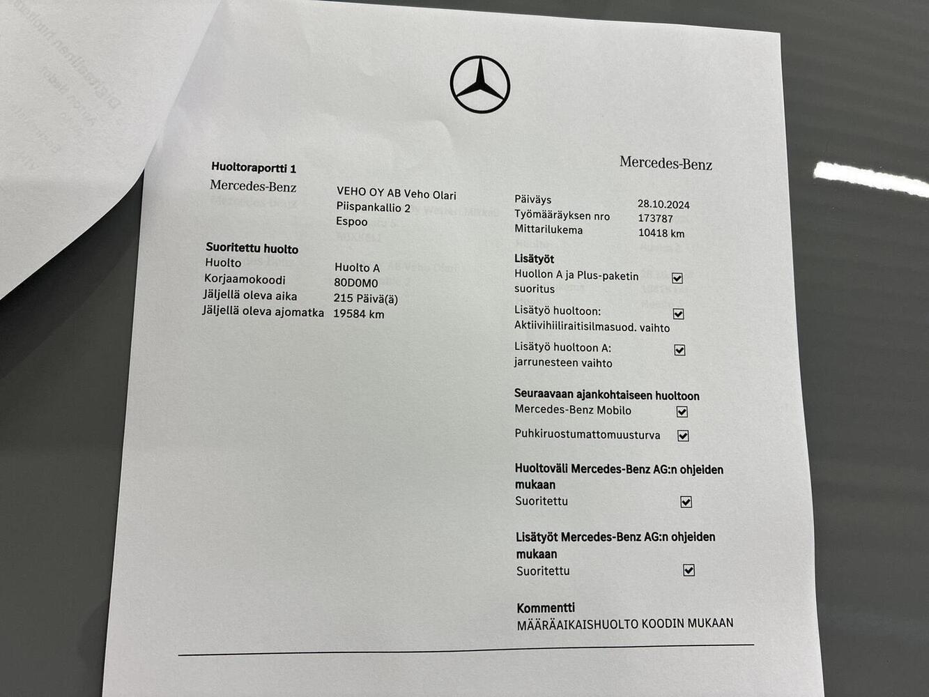 Mercedes-Benz EQE vaihtoauto
