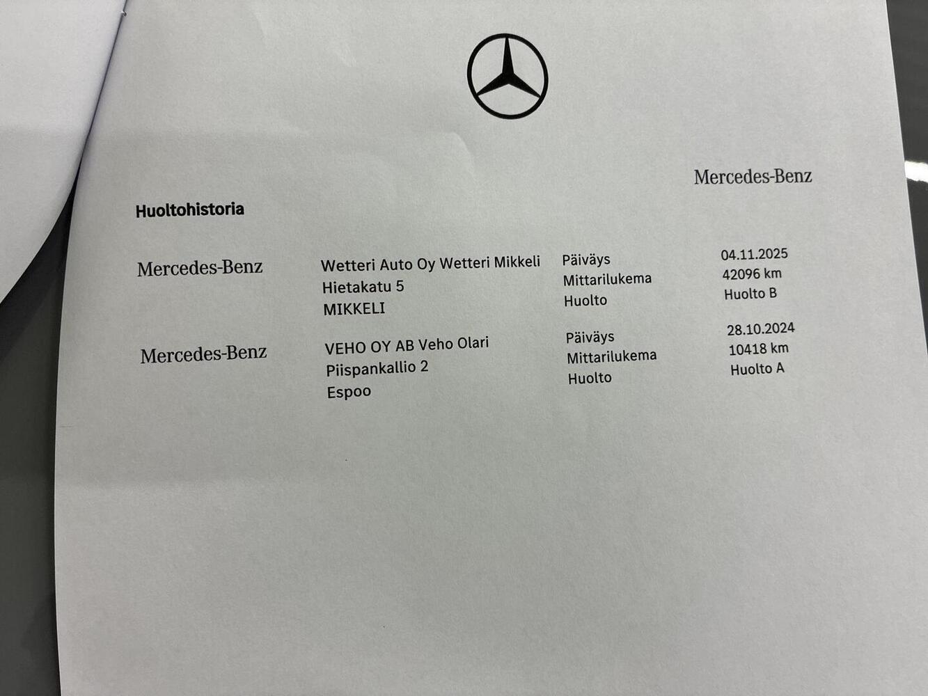 Mercedes-Benz EQE vaihtoauto