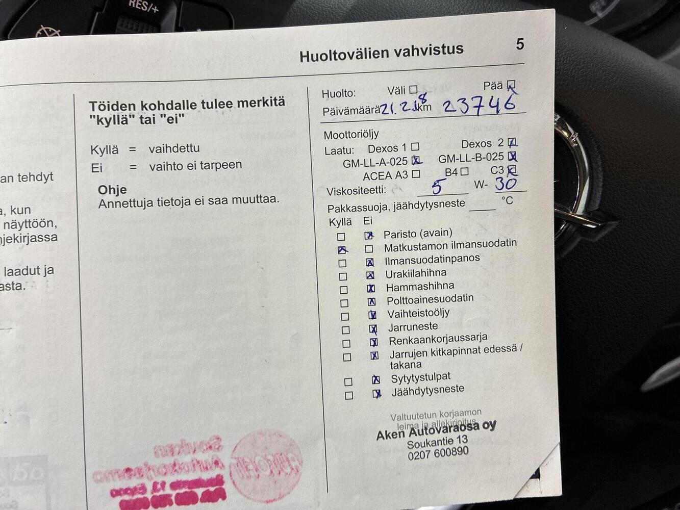 Opel Corsa vaihtoauto