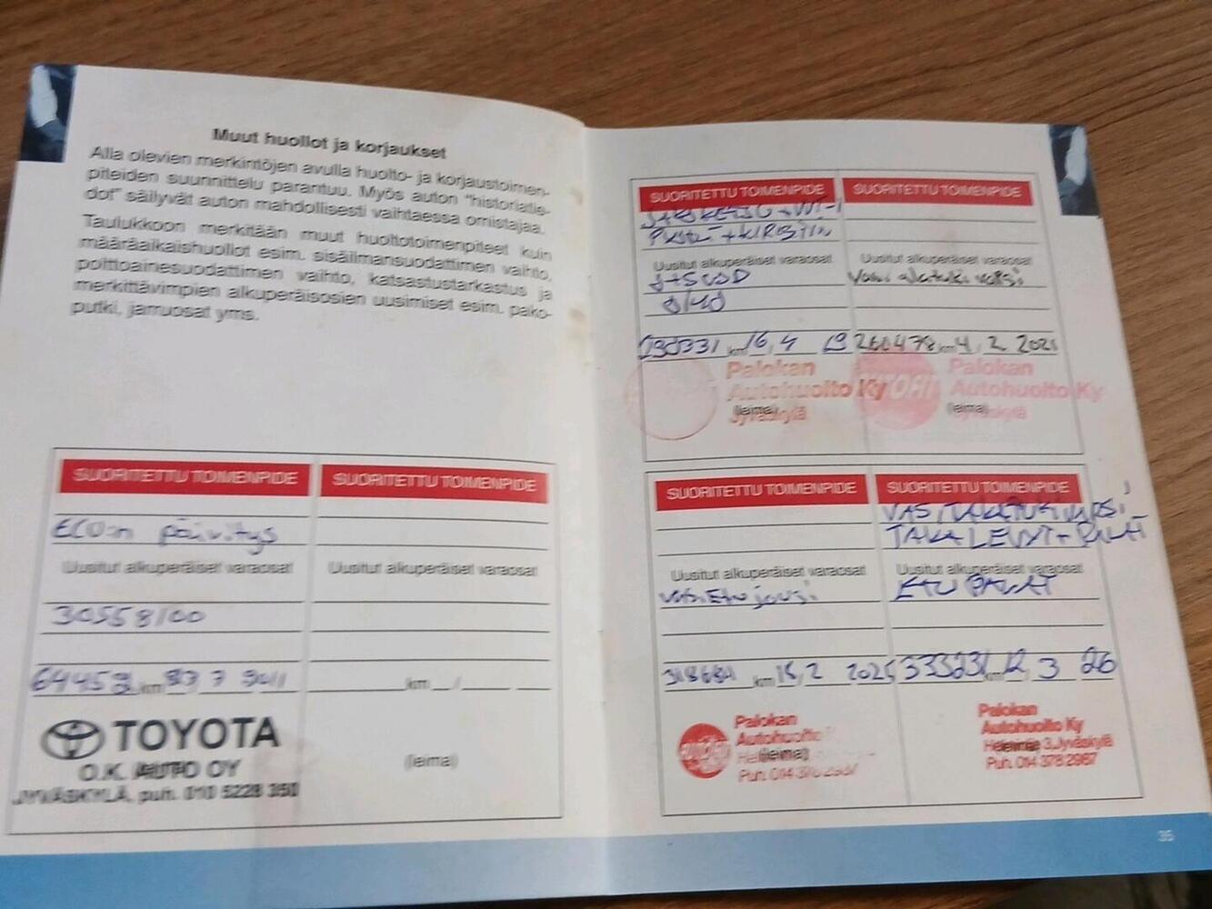 Toyota Avensis vaihtoauto