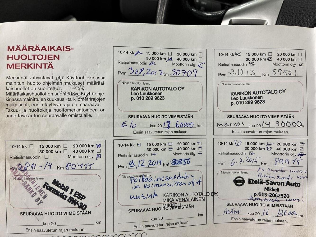 Nissan Qashqai vaihtoauto