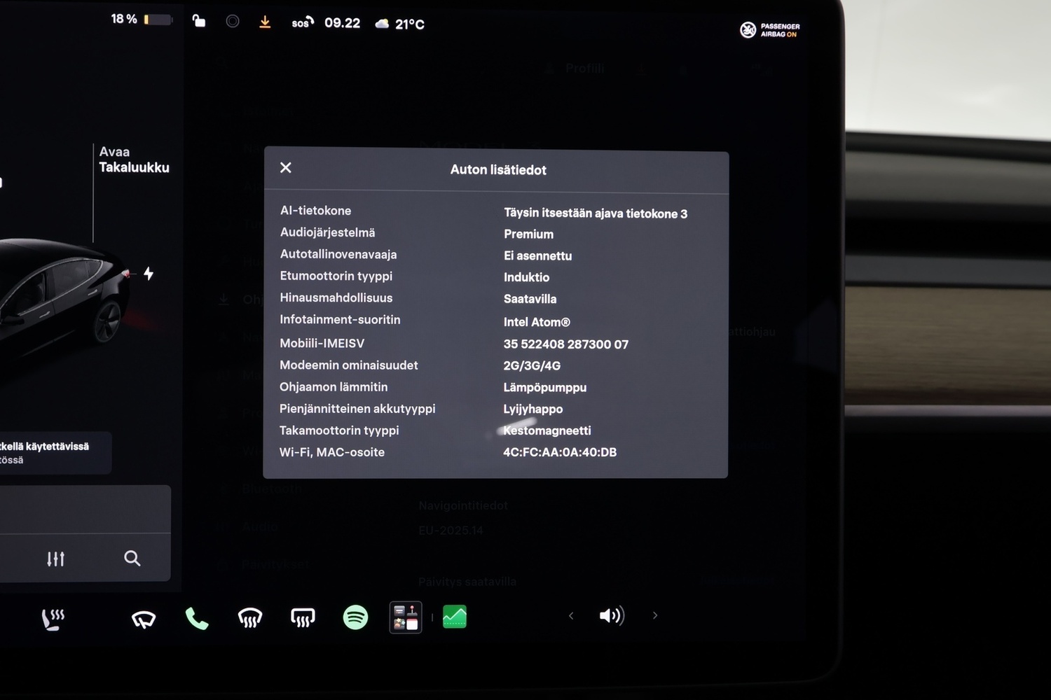 Tesla Model 3 vaihtoauto