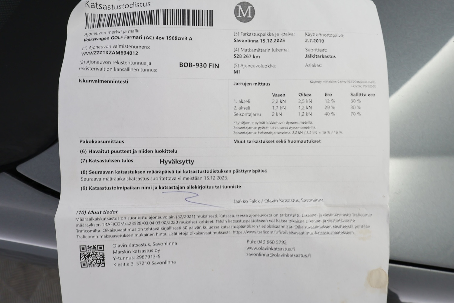 Volkswagen Golf vaihtoauto
