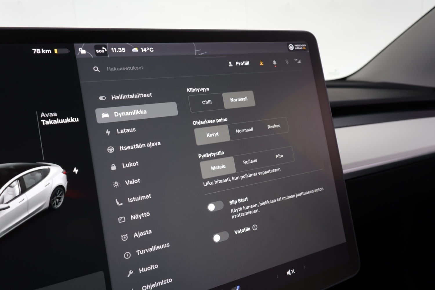 Tesla Model 3 vaihtoauto