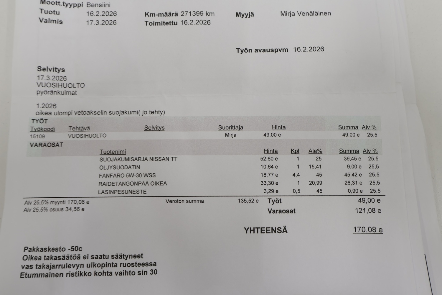 Nissan Qashqai+2 vaihtoauto
