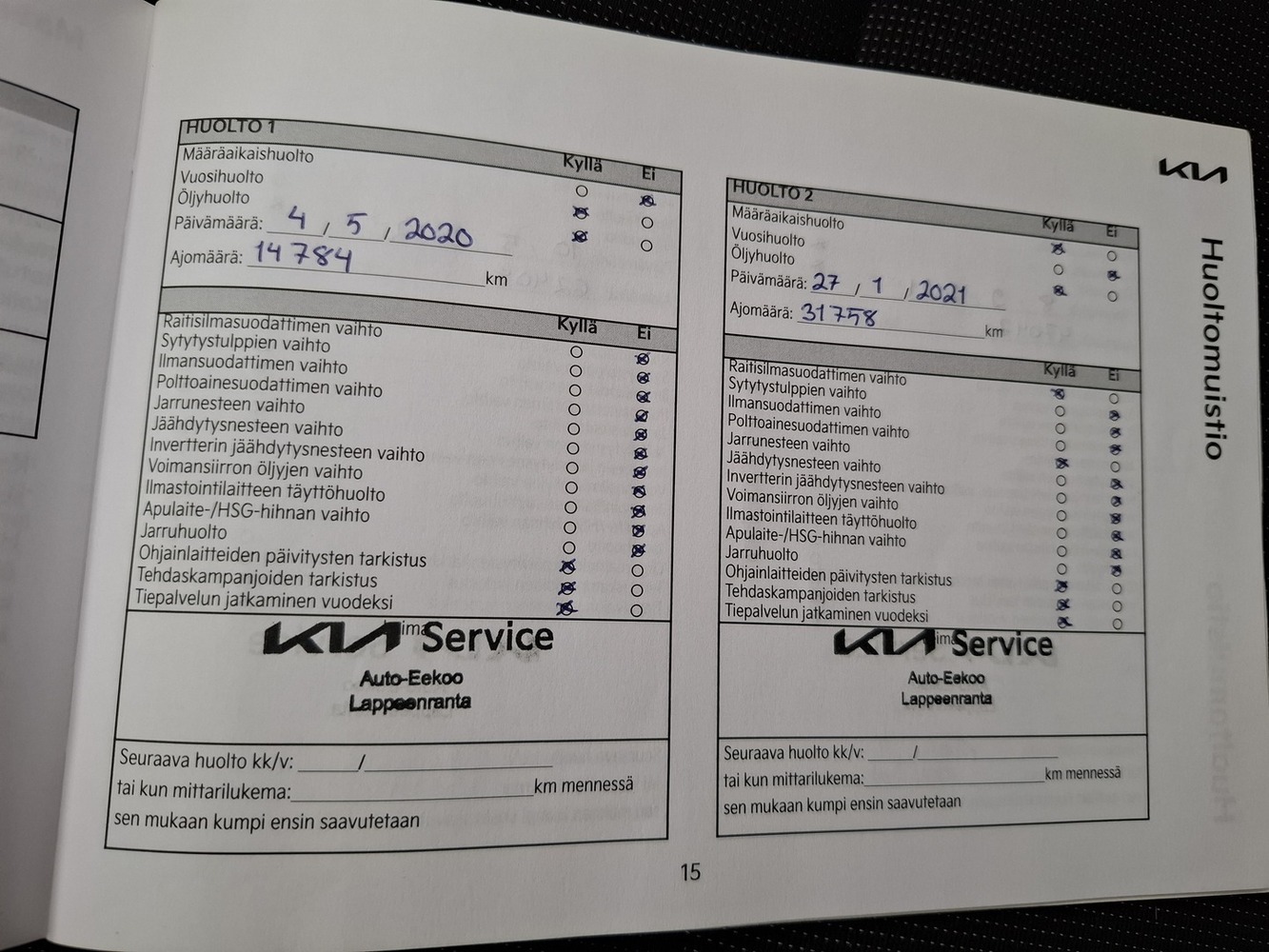 Kia Rio vaihtoauto