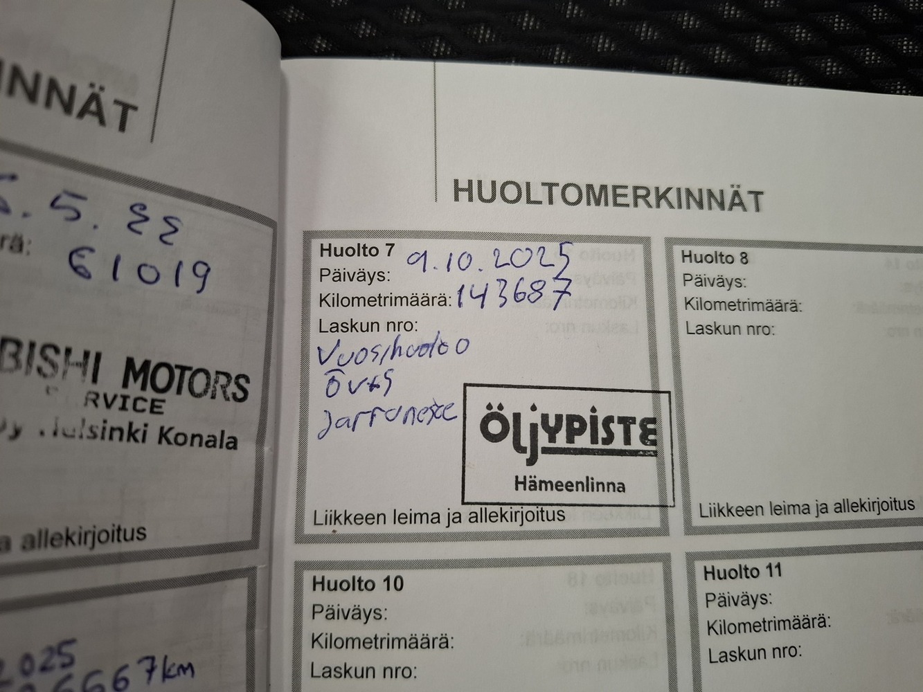 Mitsubishi Outlander vaihtoauto