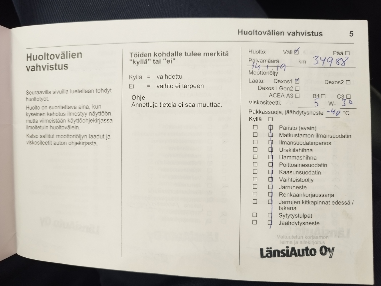 Opel Insignia vaihtoauto