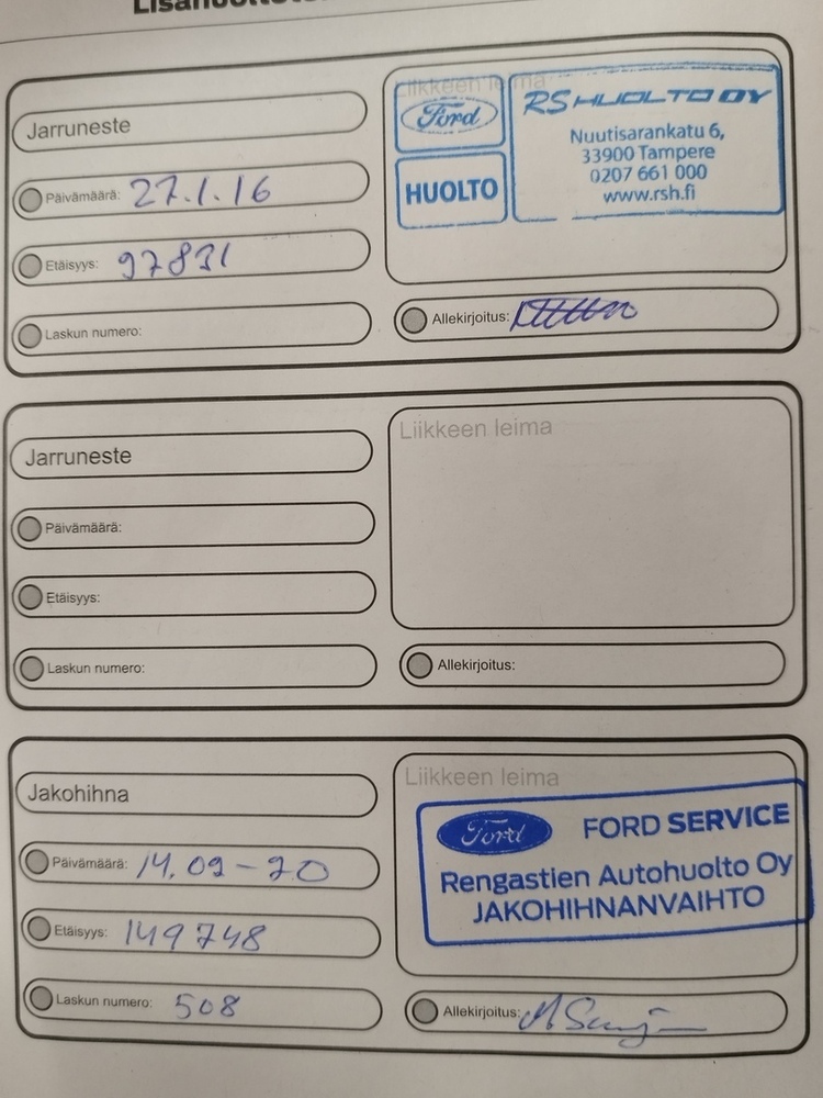 Ford Focus vaihtoauto