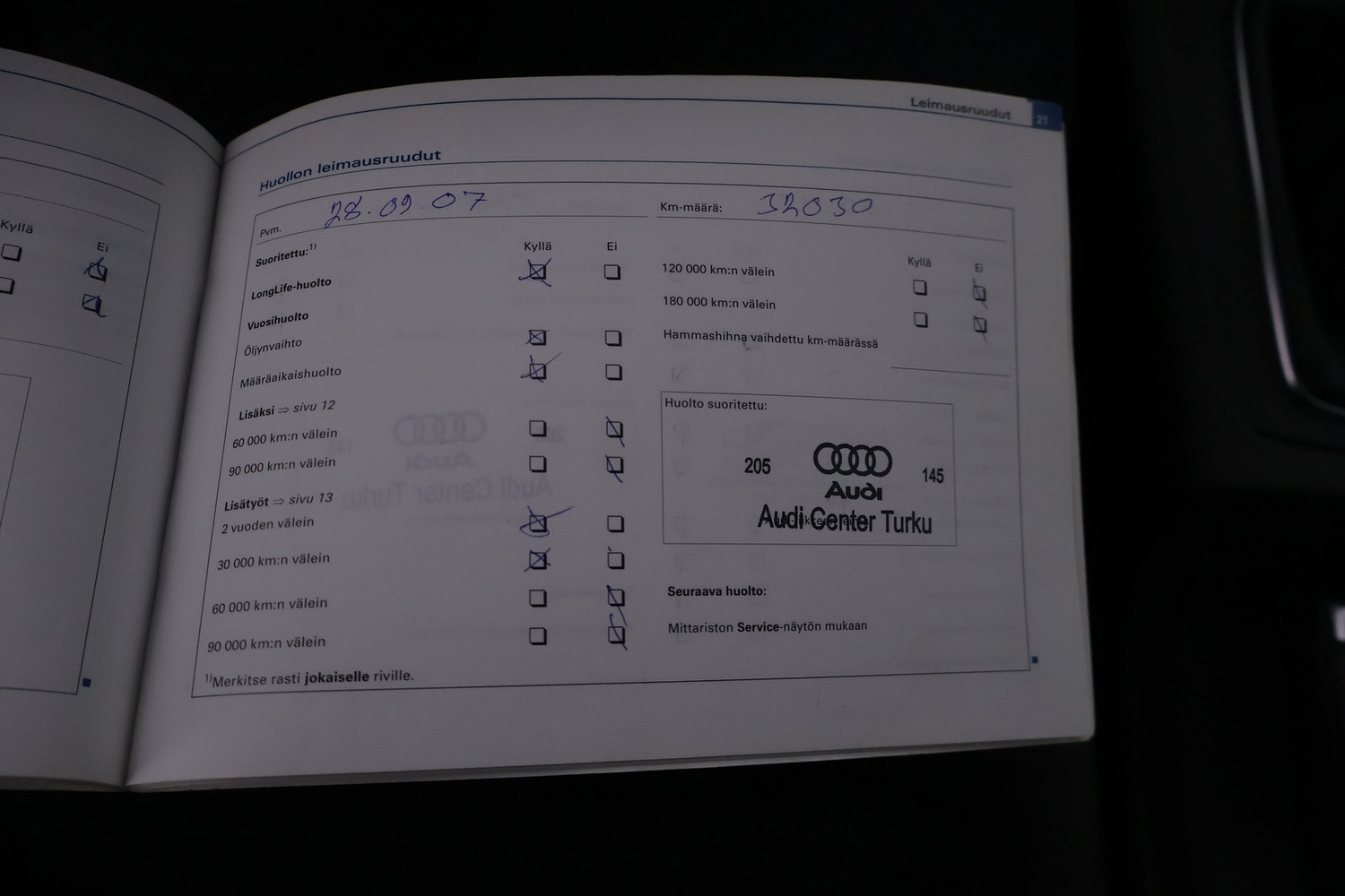 Audi A4 vaihtoauto