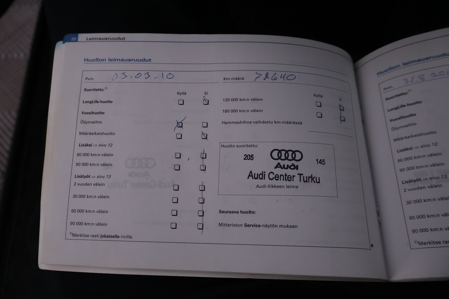Audi A4 vaihtoauto
