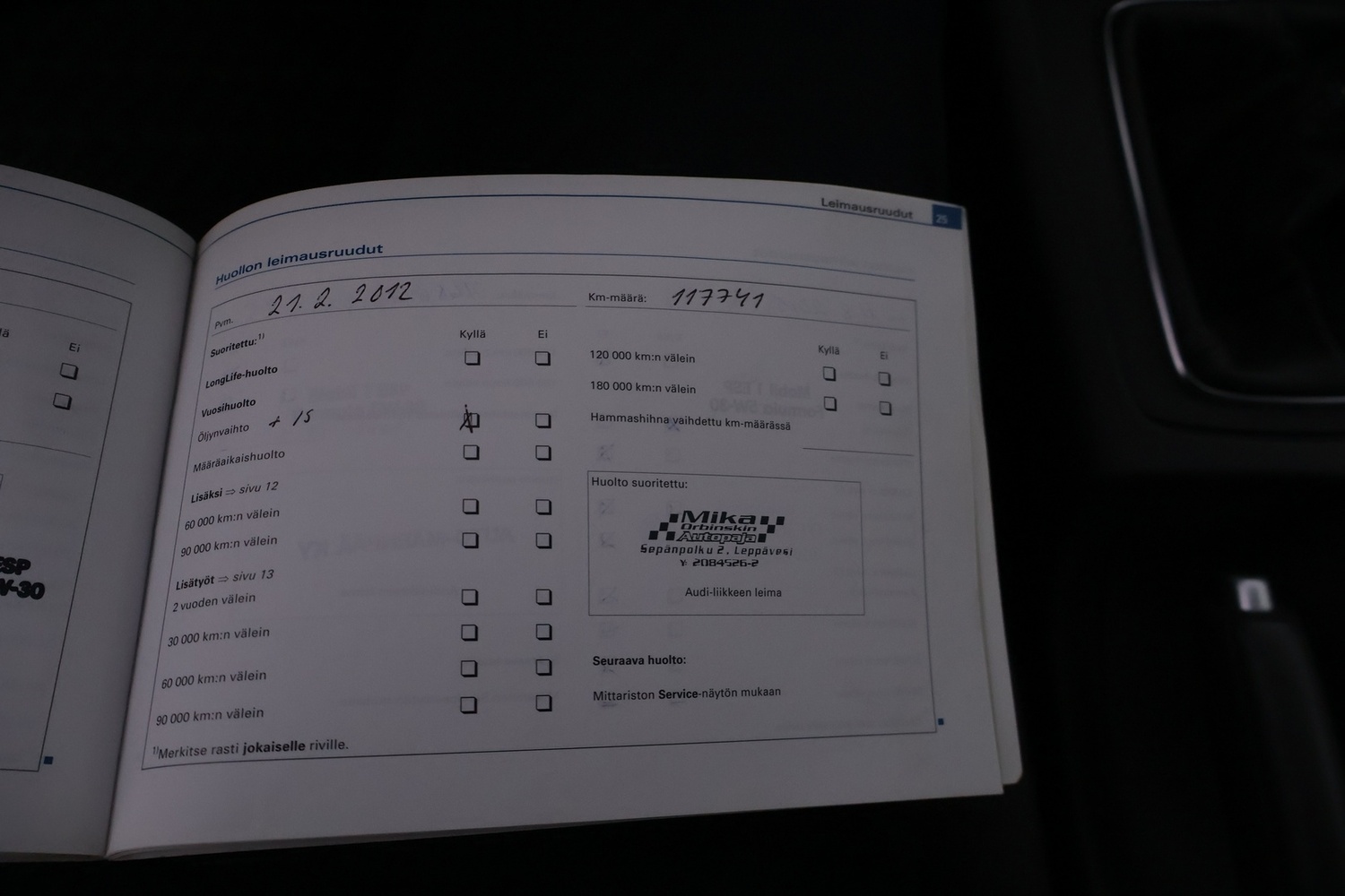 Audi A4 vaihtoauto