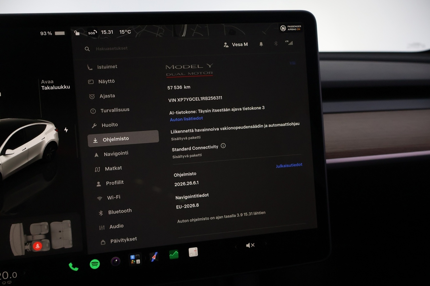 Tesla Model Y vaihtoauto